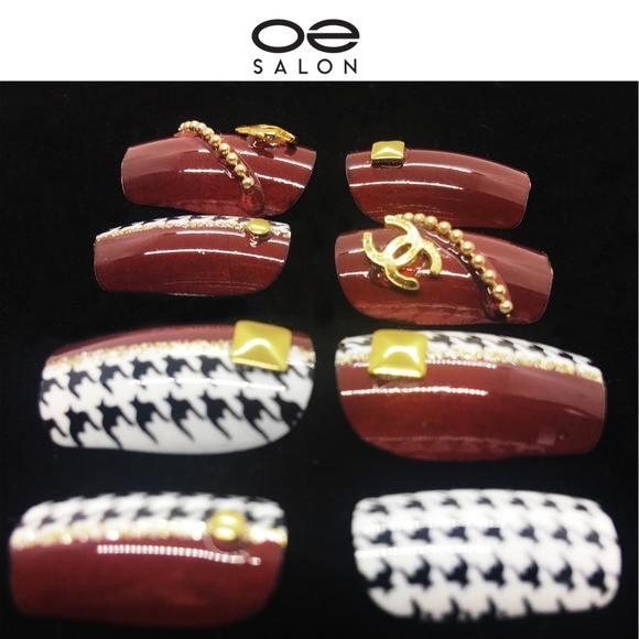O2 SALON | Accessories | O2 Salon C7 Acrylic 3d Fake Nails 72 Pcs3 Set ...